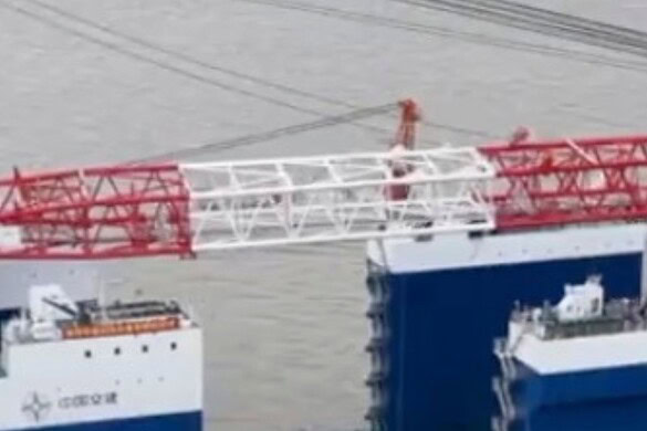 Cina: la nave gru che rivoluziona l’offshore è davvero enorme