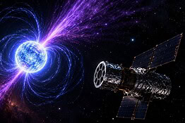 Stelle di neutroni: il satellite IXPE svela la fuga delle particelle