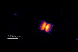 Nova all’elio spara proiettili di ossigeno mai visti prima
