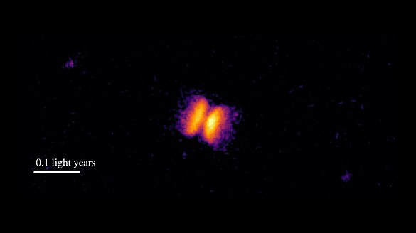 Nova all’elio spara proiettili di ossigeno mai visti prima