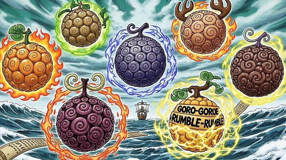 One Piece, i Frutti del Diavolo nati da Doraemon: la rivelazione di Oda