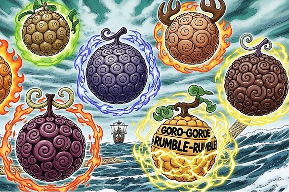 One Piece, i Frutti del Diavolo nati da Doraemon: la rivelazione di Oda