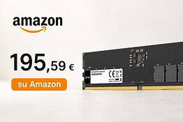 RAM Lexar 16GB DDR5 al minimo storico: sconto del 22% su Amazon