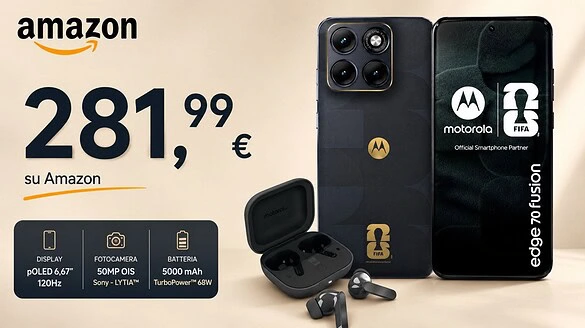 Motorola edge 70 fusion FIFA World Cup 26 Edition in offerta a 281,99€