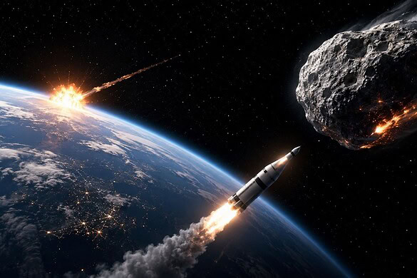 Difesa dagli asteroidi, lo studio cinese punta sull’atomica in profondità