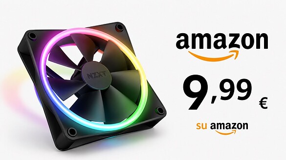 NZXT F120 RGB Duo in offerta su Amazon a soli 9,99 euro