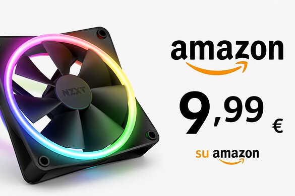 NZXT F120 RGB Duo in offerta su Amazon a soli 9,99 euro