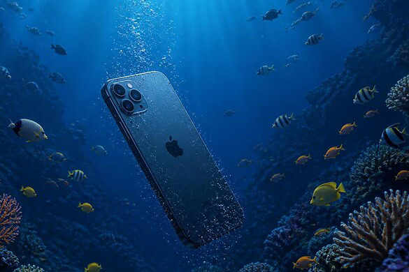iPhone 16 cade in mare e continua a filmare: video da 16 milioni
