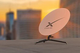 Fastweb e Starlink, il primo test in Italia della rete satellitare