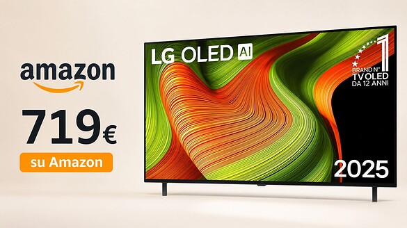 LG OLED55B56LA sotto i 720 euro: l’OLED 4K che conviene