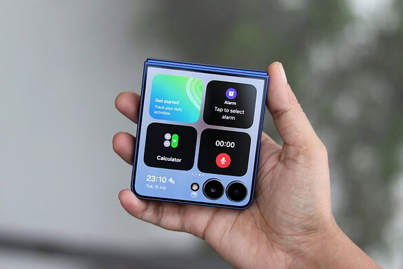 Galaxy Z Flip 8: il display esterno diventa un vero secondo schermo