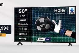 Haier H50K85FUX, TV 4K da 50 pollici a meno di 200 euro su Amazon