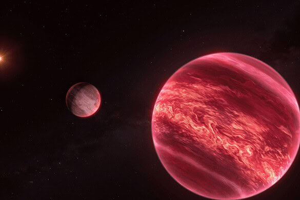 Esoluna scoperta: la prima prova arriva da un sistema stellare strano