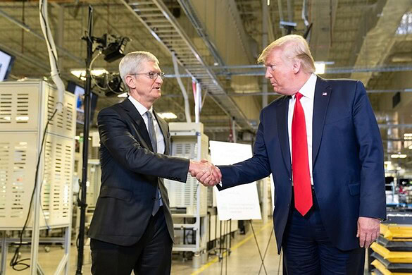 Trump minaccia dazi all’Europa per le multe ad Apple e Google