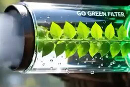 Go Green Filter: due studenti trasformano le emissioni in ossigeno