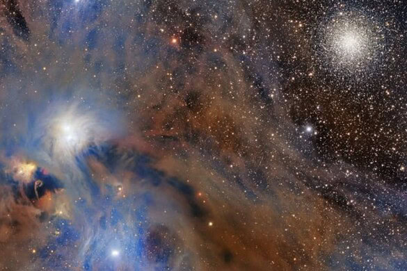 Dark Energy Camera cattura una nube stellare simile a van Gogh
