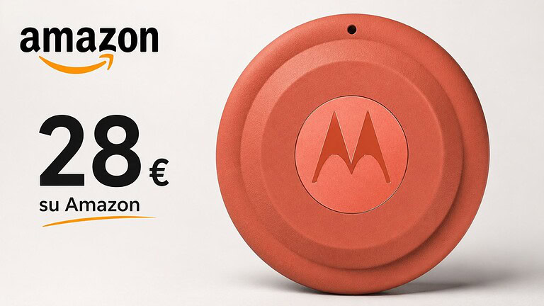 Motorola Moto Tag 2 in offerta: il tracker Android più avanzato crolla su Amazon
