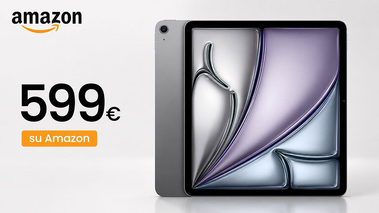 iPad Air 11" con M4 crolla a 599€ su Amazon: sconto di 230€