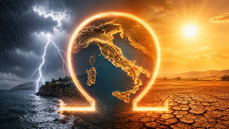 Configurazione Omega: il blocco che congela il meteo per giorni in Italia