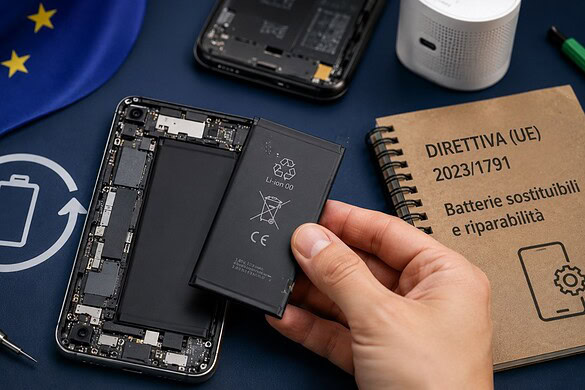 Batteria smartwatch: l’UE esenta gli indossabili dall’obbligo