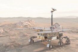 Marte, il rover ESA a caccia di tracce di vita passata