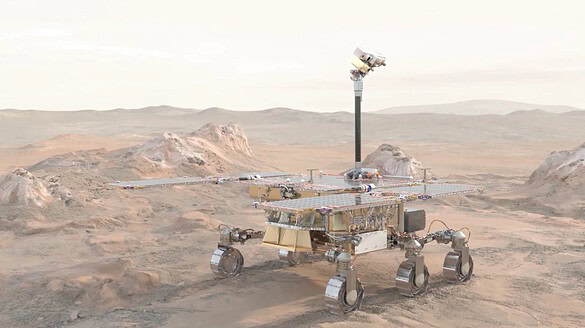Marte, il rover ESA a caccia di tracce di vita passata