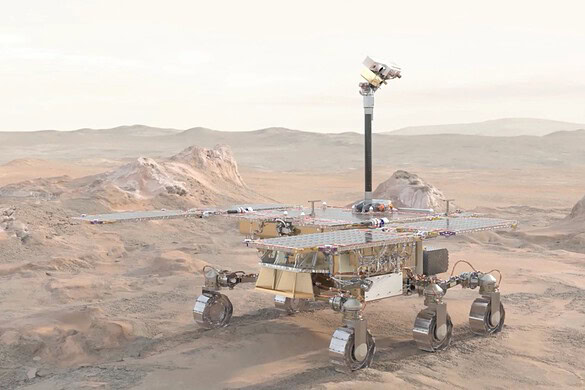 Marte, il rover ESA a caccia di tracce di vita passata