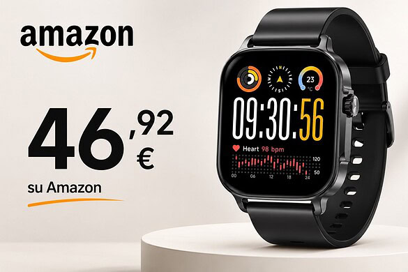 realme Watch 5 in offerta: display AMOLED e 20 giorni sotto i 50 euro