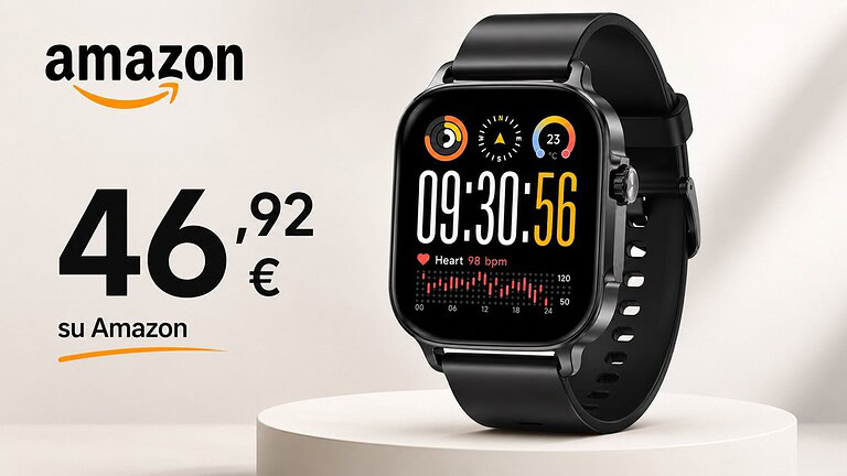 realme Watch 5 in offerta: display AMOLED e 20 giorni sotto i 50 euro