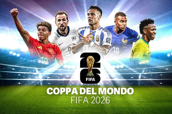 Mondiali FIFA 2026, dai quarti tutte le partite in chiaro sulla Rai