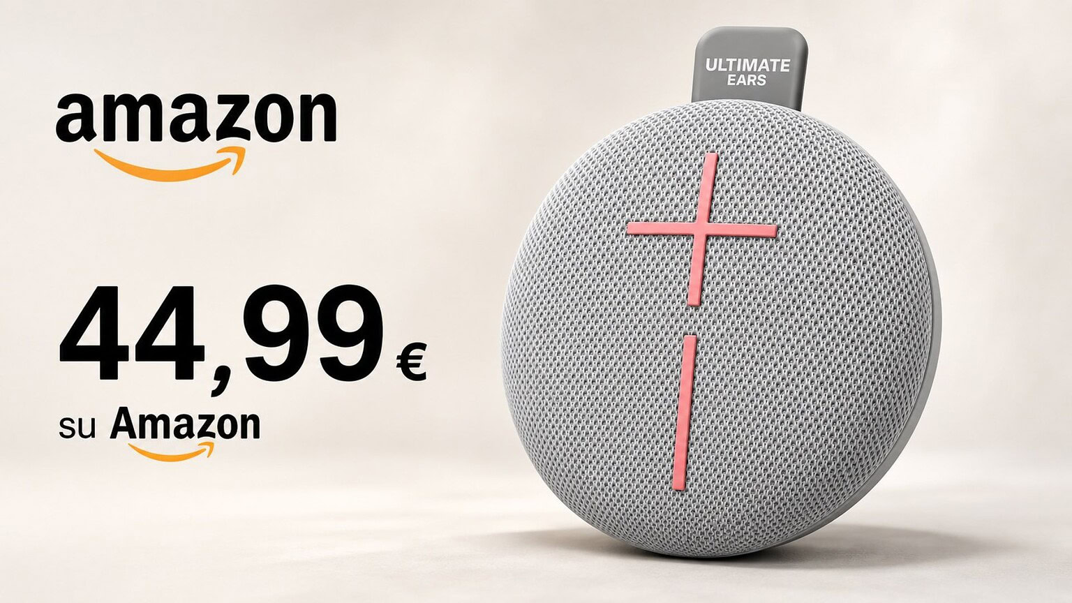 Ultimate Ears MINIROLL crolla su Amazon con sconto del 47%
