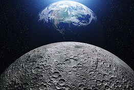 Terra e Luna: il nostro pianeta lascia il segno sul satellite