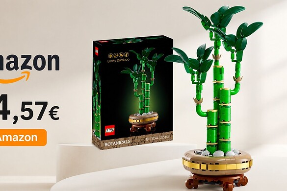 LEGO Bambù del Buon Auspicio in offerta su Amazon a 24 euro