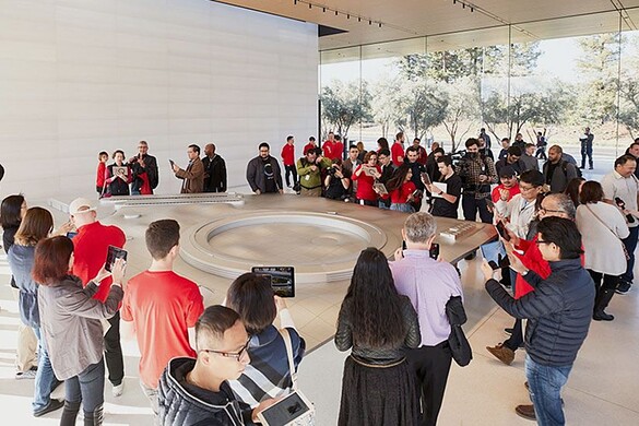 Apple Park Visitor Center: chiude l’area espositiva per lavori