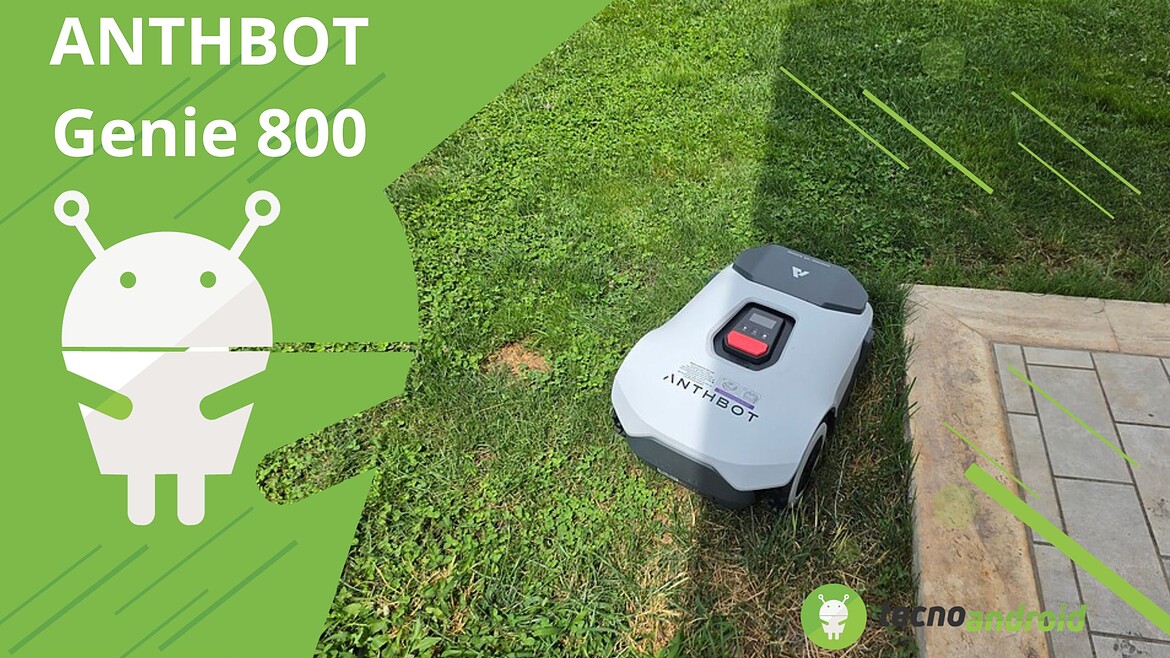 ANTHBOT Genie 800, il robot tagliaerba economico senza filo perimetrale