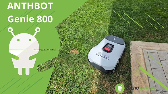 ANTHBOT Genie 800, il robot tagliaerba economico senza filo perimetrale