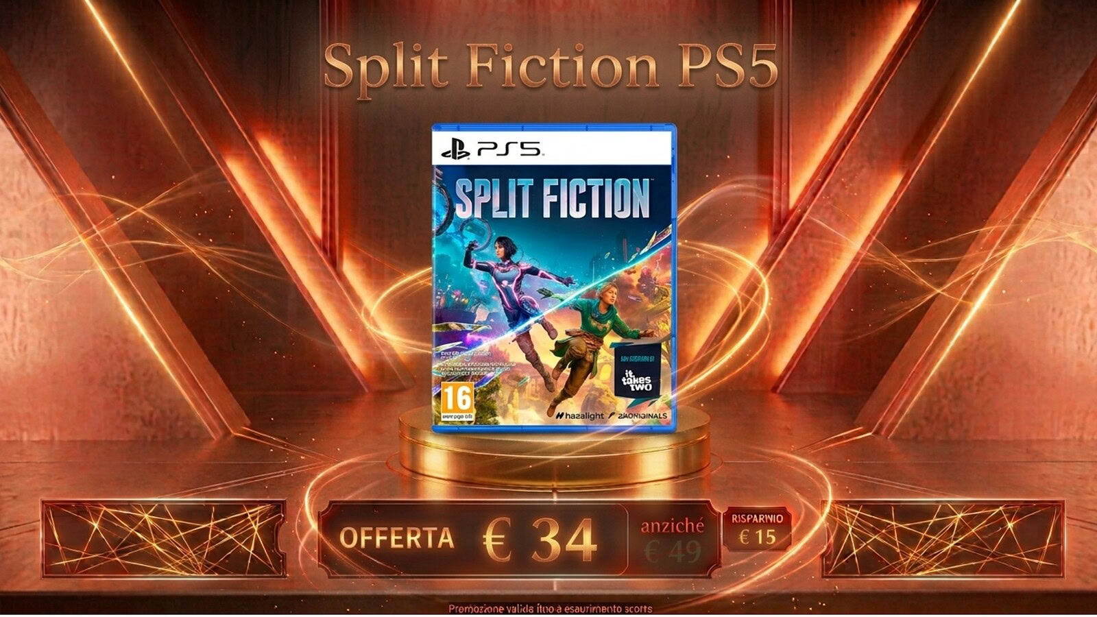 Split Fiction al minimo storico su Amazon: l'offerta da cogliere