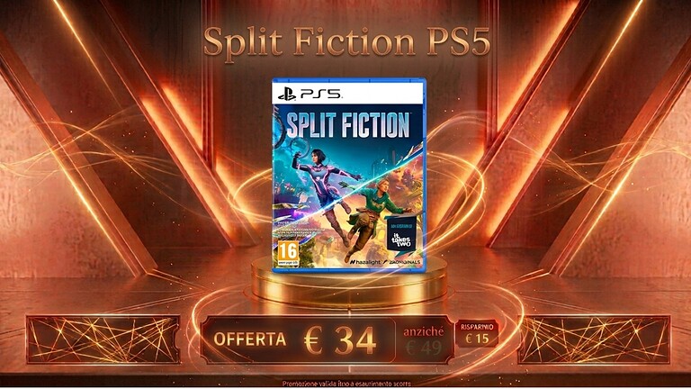 Split Fiction al minimo storico su Amazon: l'offerta da cogliere