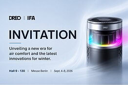 DREO conferma la presenza a IFA 2026 con nuove tecnologie smart