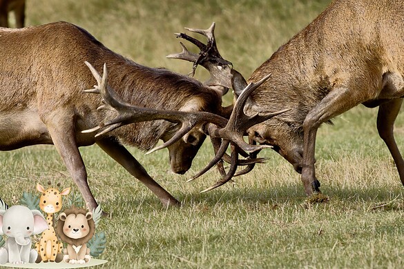 Come gli animali preparano la guerra prima dello scontro
