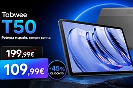 Tabwee T50 in offerta su Amazon: tablet Android 16 a 109,99 euro