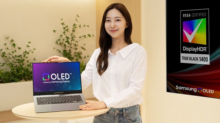 Samsung Display, nuovi OLED da 1600 nit per notebook in arrivo