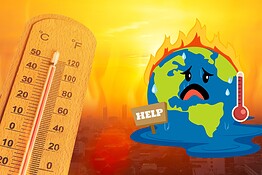 Riscaldamento globale, l’Italia rischia di perdere il 6% del PIL entro il 2050