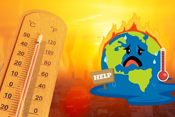 Riscaldamento globale, l’Italia rischia di perdere il 6% del PIL entro il 2050