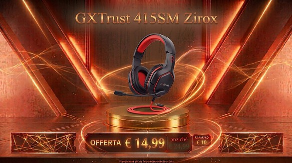 Cuffie GXTrust Superman in offerta su Amazon a 14,99€