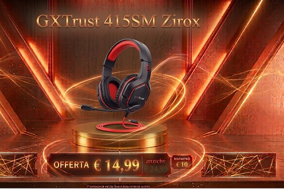 Cuffie GXTrust Superman in offerta su Amazon a 14,99€