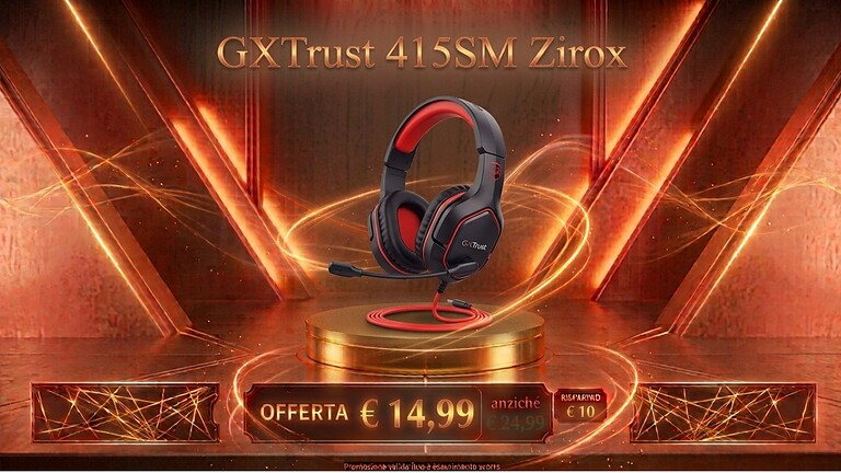Cuffie GXTrust Superman in offerta su Amazon a 14,99€