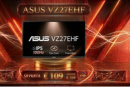 ASUS VZ27EHF crolla a 109€ su Amazon: monitor gaming da 100 Hz