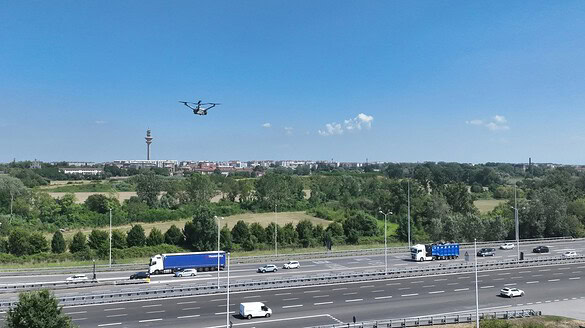 Milano Serravalle sperimenta i droni per la sicurezza in A7