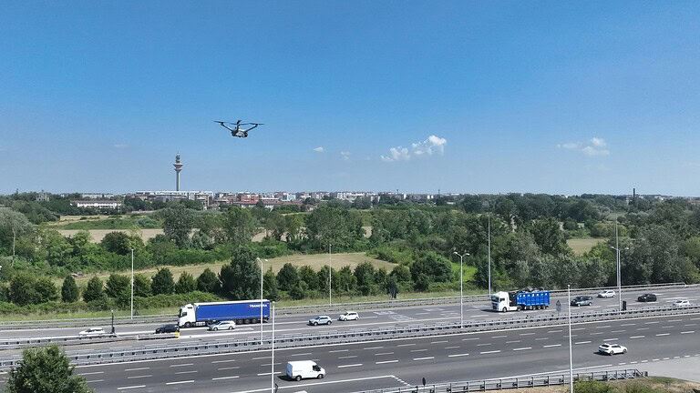 Milano Serravalle sperimenta i droni per la sicurezza in A7